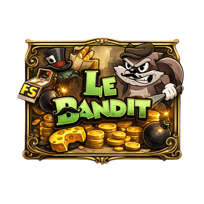Le Bandit játékszolgáltató logo